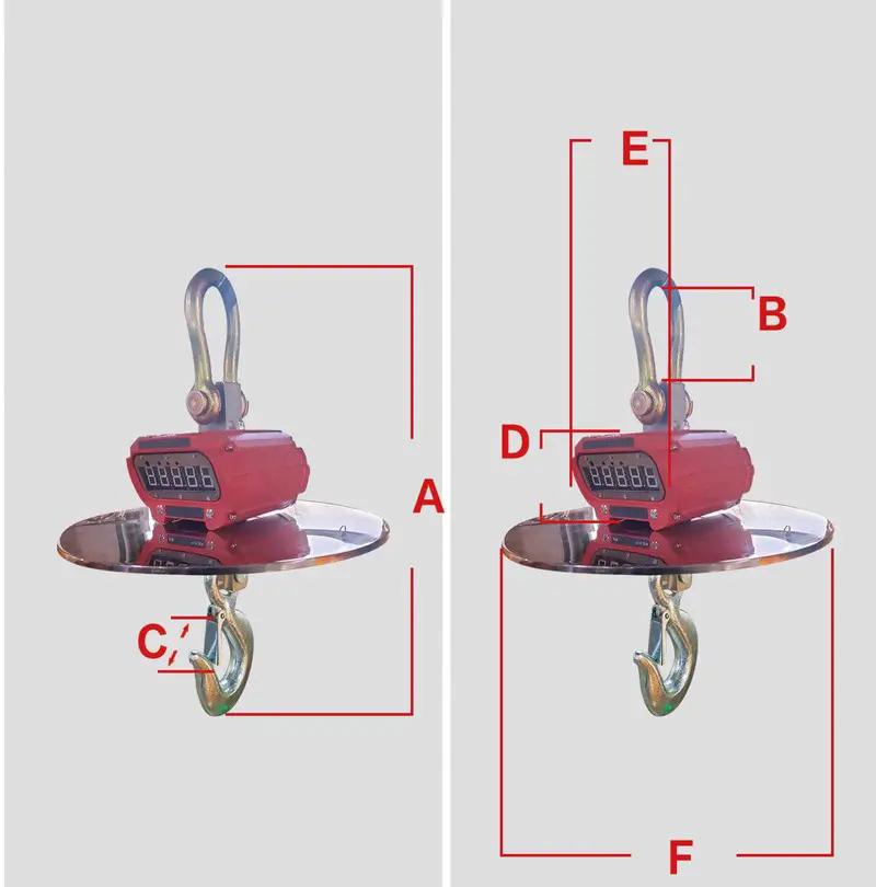 YTK-NZS | Industrial scale , crane scale , hanging scale